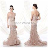 Long Sleeveless Sweetheart Neckline Evening Casual Lace Dress thumbnail-1