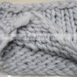 Fashion Winter Hot Designer Handmade Crochet Knitted Acrylic Loop Infinite Collar Scarf thumbnail-3