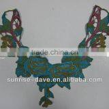 New Design Neck Embroidery Patch Applique Collar for Decorating thumbnail-1