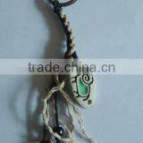 12 Constellation Keyring,Ceramic Constellation Pendant,Hand-knitted Textile Ancient Constellation Keychains thumbnail-1