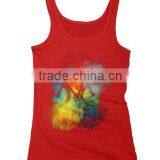China Custom Printing 100 Cotton Womens Tank Top Loose,wholesale High Visibility Tank Top thumbnail-4