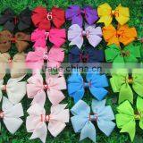 Hot Sale Hairbows Hairpin Hairband Bobby Pin Kid Trendsetting Thread Plain Dovetail Bowknot Clip Hairpin Children Hair Accessory thumbnail-1