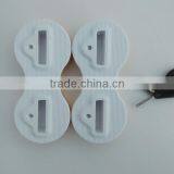 Fusion Fin Plug White Plastic 5 Degree and 9 Degree Surf Fin Box 2pc/set thumbnail-3