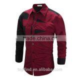 Top Sale Latest New Style Men's Long Sleeve Machine Washable T-shirt Cotton thumbnail-1