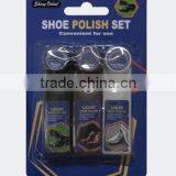 3 Pcs 25ml Waxed Long Lasting Shine Liquid Shoe Polish thumbnail-1