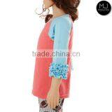 Wholesale Kid Clothing Icing Ruffle Shirt thumbnail-5
