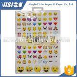 Hot Sale Emoji Kiss Cut Sticker Sheet,Custom Sticker Sheet thumbnail-3