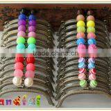 Antique Bronze Yummy Gumball Candy Head DIY Bag Frame Coin Purse Frame thumbnail-6