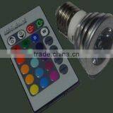 RGB Led Spot Light, E27 Led Lamp,magic Lighting