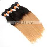 Hot New Products For 2015 Peruvian Virgin Hair, Quality 8"-30" Ombre Hair T1B/27 Straight Peruvian Human Hair Weaves thumbnail-6