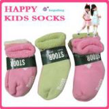 Cotton kids Socks supplier , towel children socks