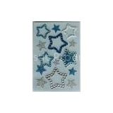 Rhinestone Colored Star Stickers Funny Transparent Crystal