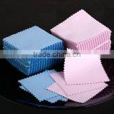 Jewelry Silver Polishing Cleaning Cloth,Silver Polishing Cloths Suede Jewellery Cleaner Microfiber Double Side Anti-Tarnish thumbnail-1