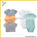 Bulk Organic Cotton Blank Knitted Baby Vintage Romper thumbnail-4