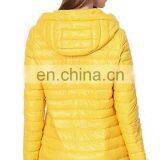 Oem Logo Printed Women Winter Outwear Down Jacket in Nylon thumbnail-2
