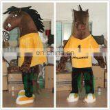 HI EN71 customized horse mascot cosutme for hot sale,funny mascot costume with high quality