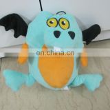 high quality cartoon cute cat plush stuffed toy Elephant hand made knitted toy