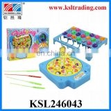 kids plastic electronic fishing game toys with music