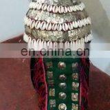 (kh-0001) - Afghan Turkman Headdress /kuchi Jewellery/ Vintage Kuchi / Tribal Jewellery thumbnail-1