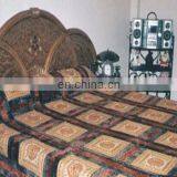 Indian Handmade Silk Patchwork Bedspreads thumbnail-1