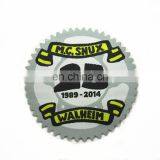 Free Samples Laser Cut Custom Jersey Patch Appliques for Clothes