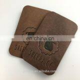 Customized Embossed Fake Leather Patch