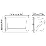 LED Wall Pack Housing MLT-WPH-AS-II thumbnail-2
