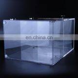 High Clear 2 Layer Acrylic Cosmetic Display Cabinet With Door thumbnail-5