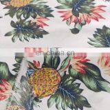 Fashional Hawaiian Printed Fabric Brushed Peach Skin Fabric For Beach Shorts/Shirt thumbnail-4