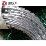 2020 Низкая цена, высокое качество! Горячедувковая оцинкованная волоконно-резиновая колючая проволока, колючая проволока «концертина». Реальная фабрика. thumbnail-5