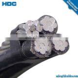 Aluminum ABC Cable AAC Wire ABC Service Drop #4 Quadruplex ABC Cable thumbnail-2