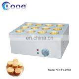 12 Holes Copper Plate Commercial Obanyaki Waffle Maker / Dorayaki / Imagawayaki Machine thumbnail-2