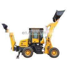 Factory Price Backhoe Loader Price in India ce Approved Compact Backhoe Loader