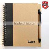 Customized Hardcover Notebook Spiral Notebook Recycled Notebook With Pen thumbnail-1