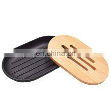Stock Bathroom Accessories Bamboo Bathroom Soap Dispenser Set Bathroom Toothbrush Holder Set thumbnail-4