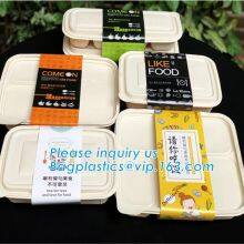 Corn Starch Bio-based Disposable Lunch Box, Corn Starch Disposable Food Container, Disposable Tableware Lunch Box thumbnail-3