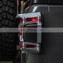 High Quailty Sliver Taillight Cover for Jeep Wrangler JK 07+ Accessories Rear Lamp Cover for Jeep From Maiker thumbnail-4