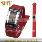 Mirror Silicone Led Digital Watch