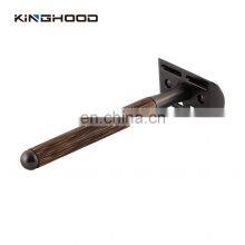 Bamboo Wood Handle Shaving Safety Razor Double Edge Safety Razor Christmas Present thumbnail-1