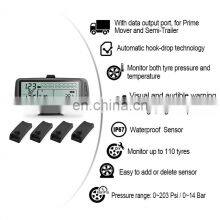2~34 Wheel Solar Internal Sensor Truck TPMS System for Heavy Duty With Data Output Function thumbnail-3