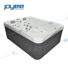 JOYEE Wholesale High Quality 4 People US Acrylic Hydro Bubble Massage Freestanding Bathing Outdoor Hot Tub Spa thumbnail-3
