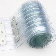 Fuxing Hot Sale 2mm Clear Color Cold Room Pvc Strip Door Curtain For Freezer 3mm Curtain Strip thumbnail-2
