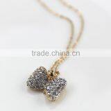 2015 New Product Cute Bowknot Pendant Necklace China Jewelry Wholesale thumbnail-2