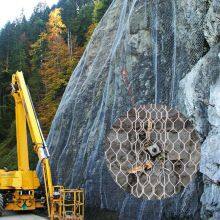 Hexagonally Woven Double Torsion Slope Protection Mesh Plain Weave Cutting Processing for Marine Structures Pipeline Protection