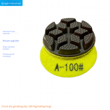 Green Wall Emery Floor Resin Dry Grinding Discs, Available in 50/100/200/400# Sizes, Direct From the Source thumbnail-2