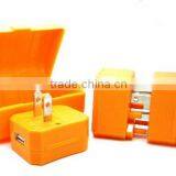 Portable Fashionable All in One World Universal Travel Adapter With Usb Port Swiss Thailand Philippines Travel Plug Adapter thumbnail-2