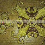 Hand Machine Embroidred Bullion Silk Fashion Emblem Insignia Rank Club Masonice Patches