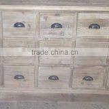 RE-1526 Vintage Living Room Furniture Recycled Elm Cabinet With 18 Drawers Most Popular thumbnail-3