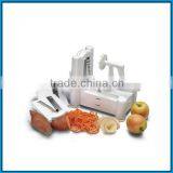 Plastic Vegetable Fruit Peeler Tri-blade Shredder Cutter and Chopper thumbnail-3