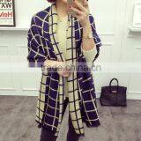 Latest Design Soft Warm Maxi Wool Cashmere Ladies Plaid Shawl thumbnail-3